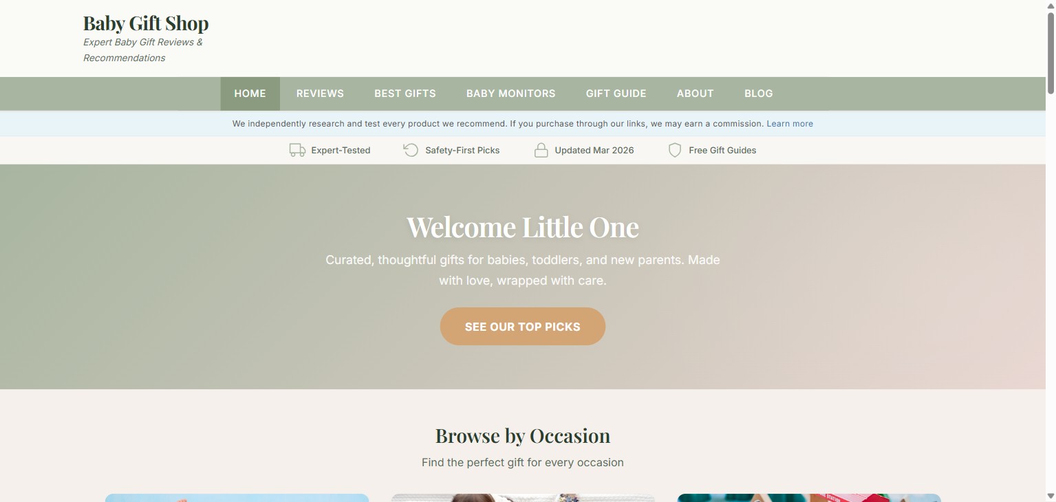 Aperçu de Baby Gift Shop