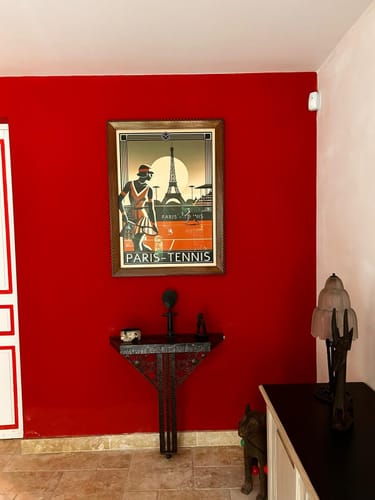 Affiche Paris Poster chez un client